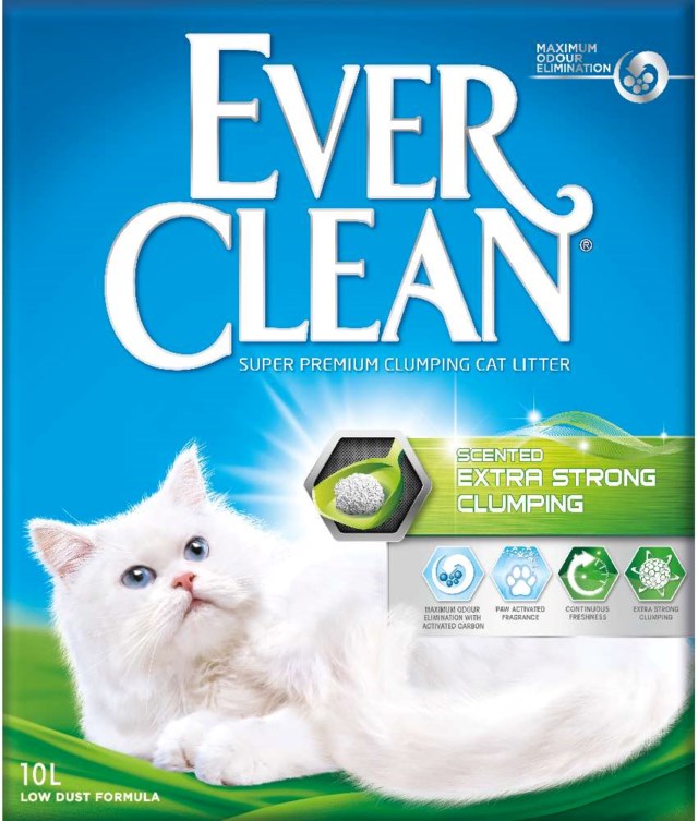 Ever Clean Extra Strong Clumping Scented kattesand, 10 ltr No color - 1