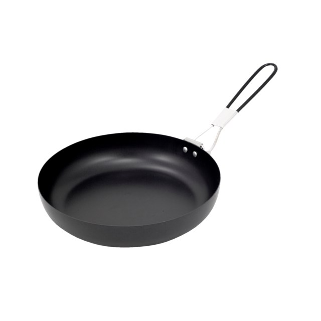 Steel Frypan 9" stekepanne Metall - 1