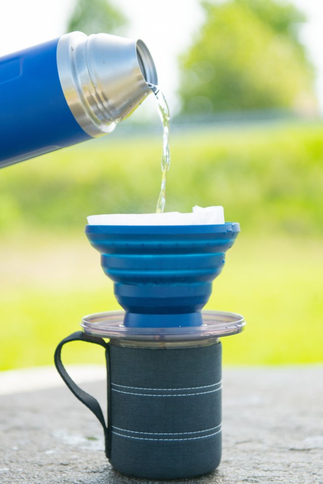 Collapsible Java Drip Blue Utstyr - 1