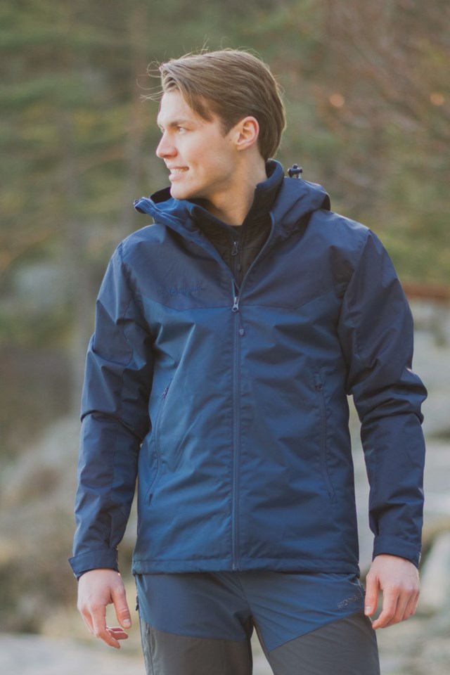 Frofjell skalljakke Dark Denim / Dress Blues - 1