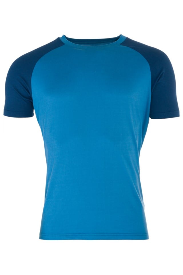 Aurland stretch t-skjorte Stellar / Dress Blues - 1