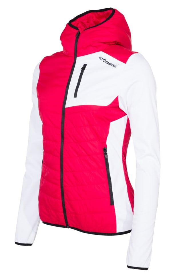 Brenibba hybrid softshelljakke Red Dame - 1