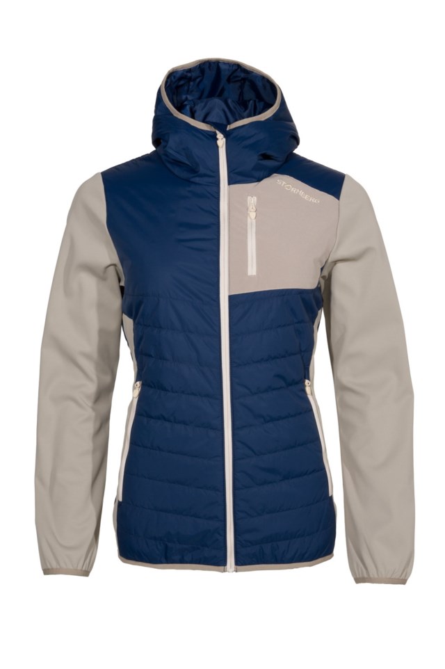 Brenibba hybrid softshelljakke Blue Dame - 1