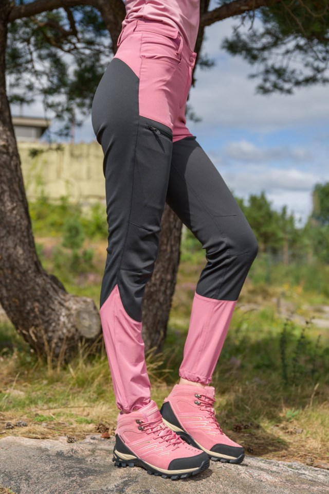 Brenibba softshell turbukse Heather Rose - 1