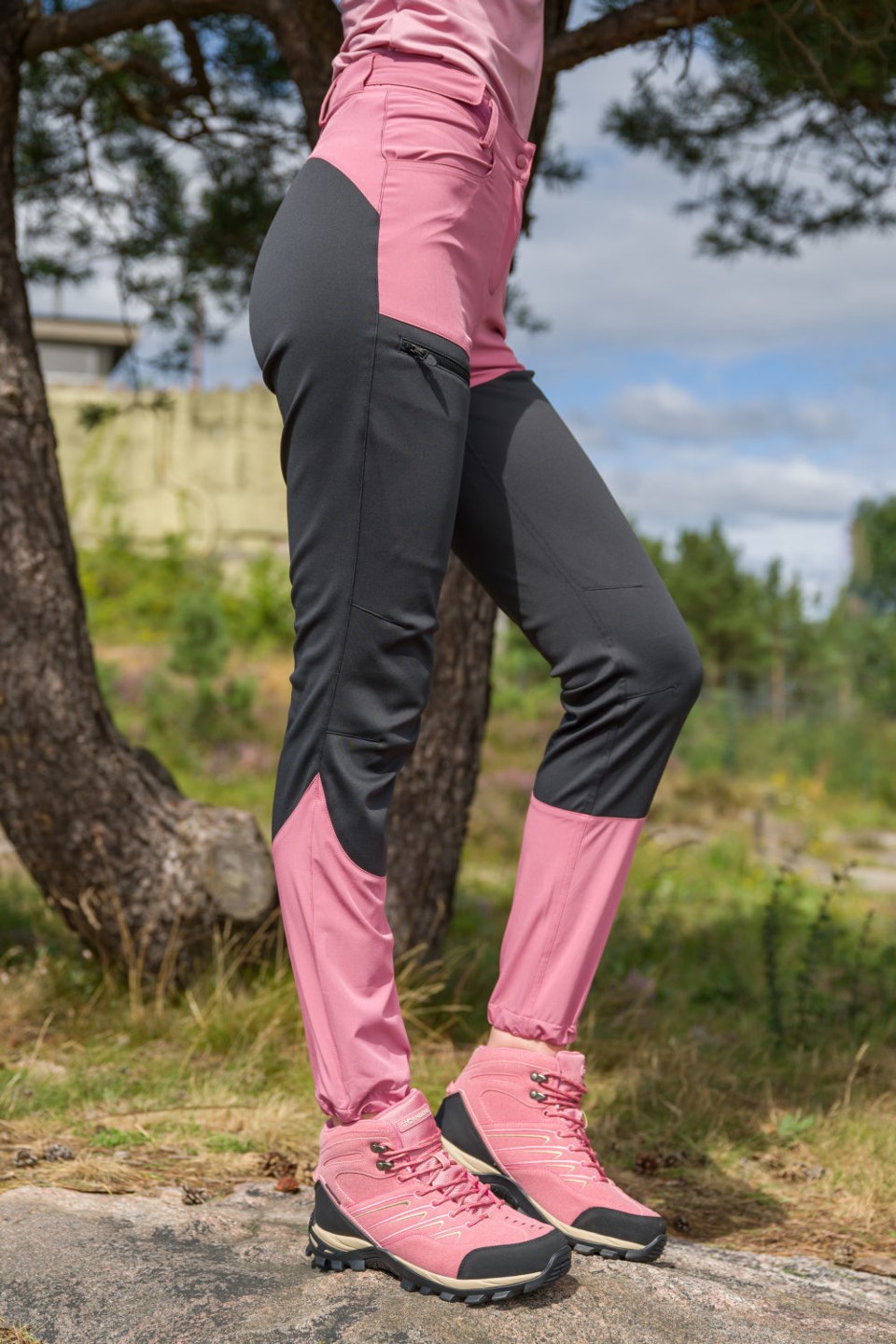 Brenibba softshell turbukse dame rosa Stormberg