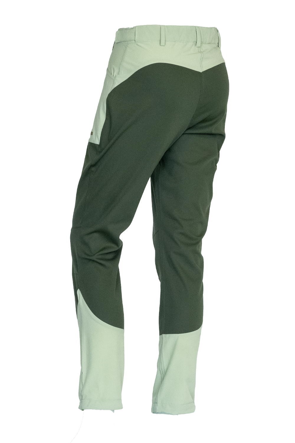 Brenibba softshell turbukse m/ korte ben dame grønn Stormberg