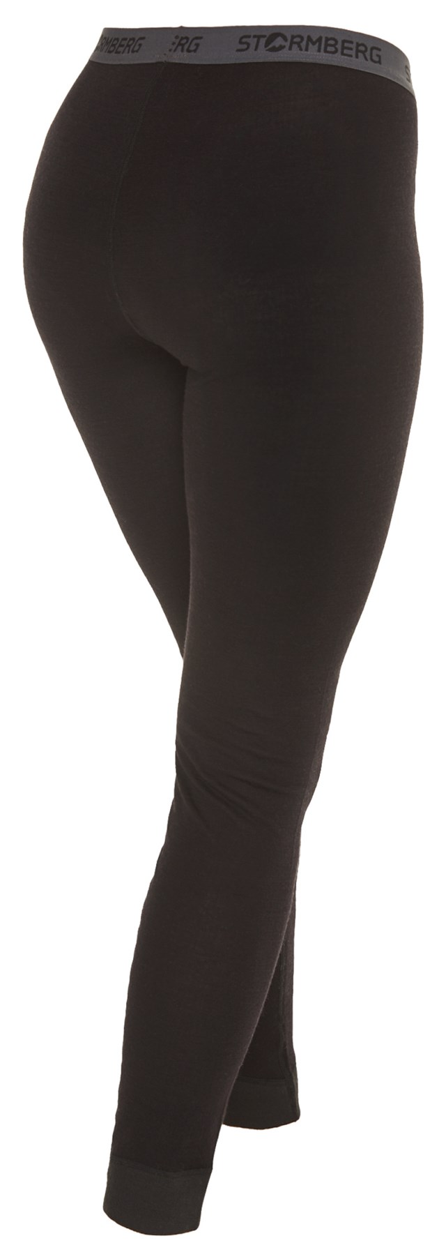 Rauland 2-lags ullongs - sort Jet Black - 1