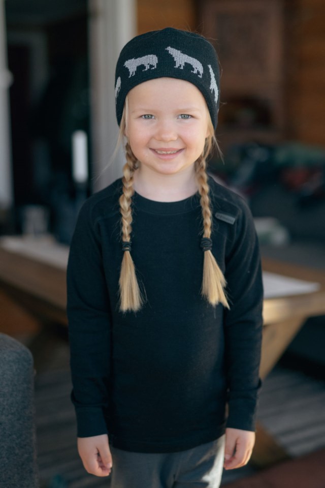 Rauland 2-lags ulltrøye - sort Black Barn - 1