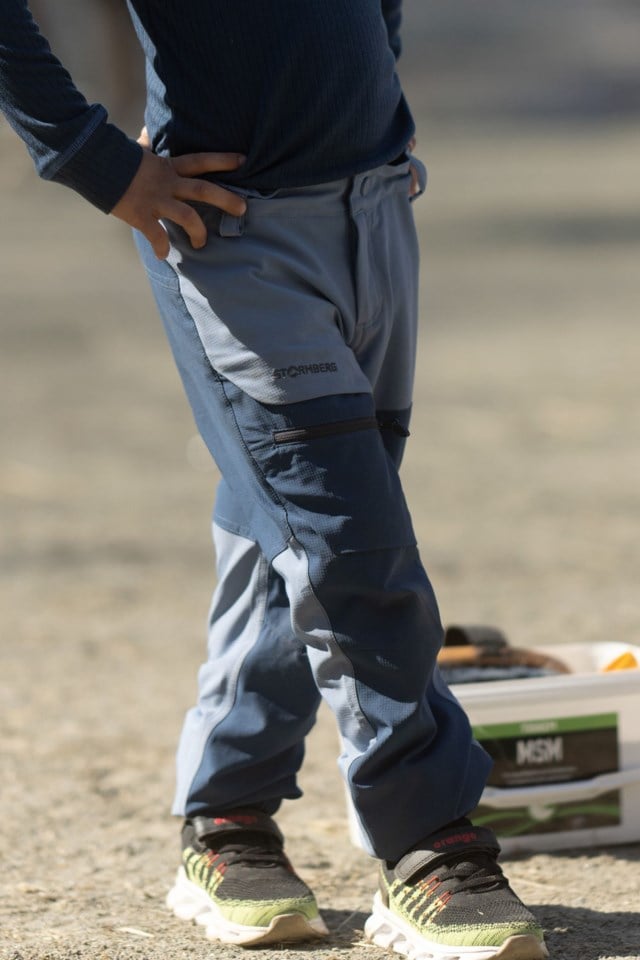 Sollia turbukse barn 1-7 Black|Blue Barn - 1