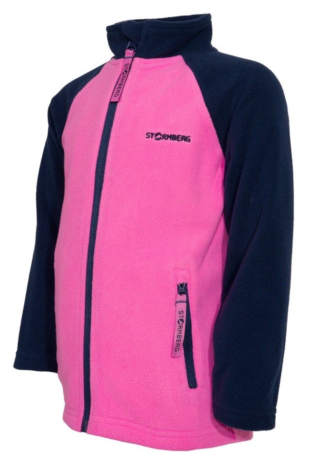 Sollia fleecejakke barn 1-7 Pink|Blue Barn - 1