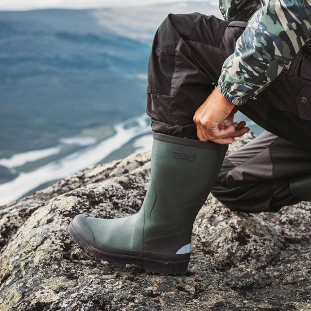 Terräng gummistøvel Green Unisex - 1