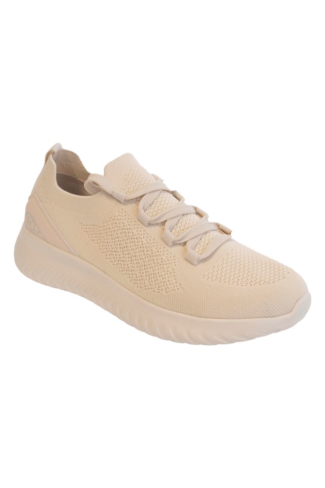 Lindern joggesko Beige Dame - 1