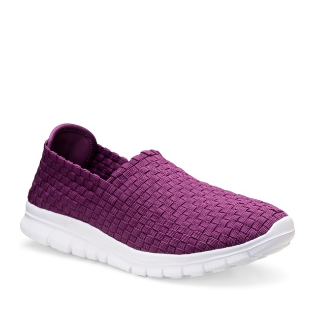 Hasle Step-in sko Plum Caspia - 1