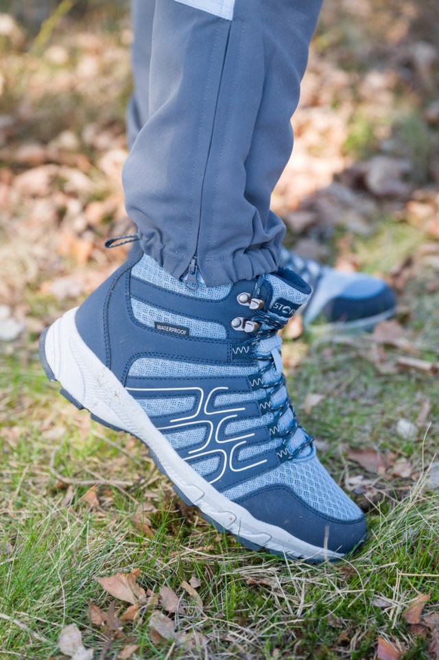 Myting vanntett turstøvel Faded Denim - 1