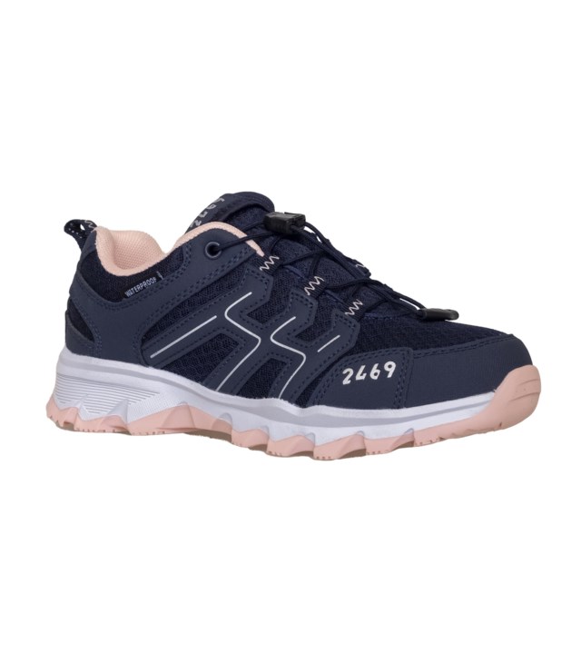 Krossdal vanntett tursko Navy/ Pink - 1