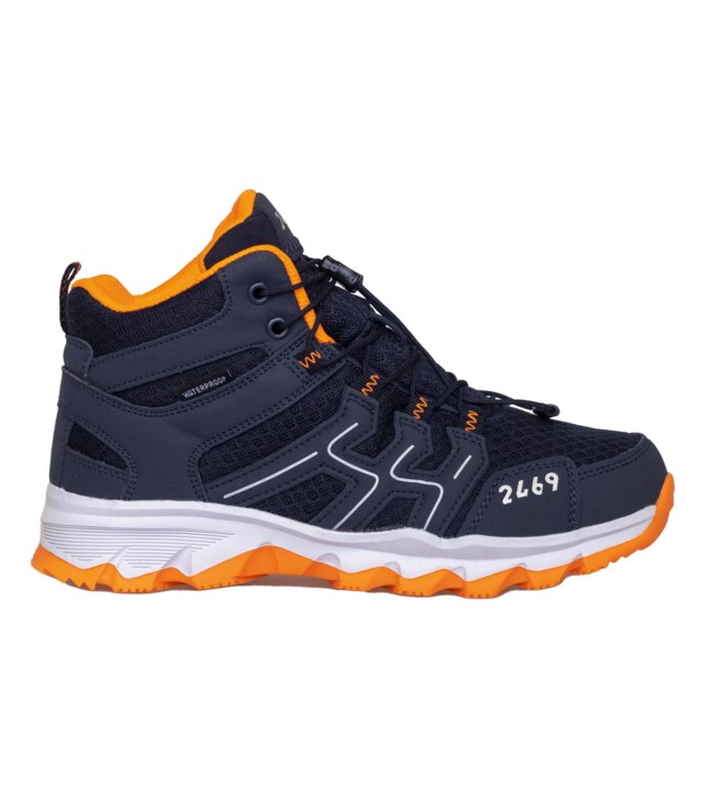 Krossdal vanntett turstøvel navy/orange - 1