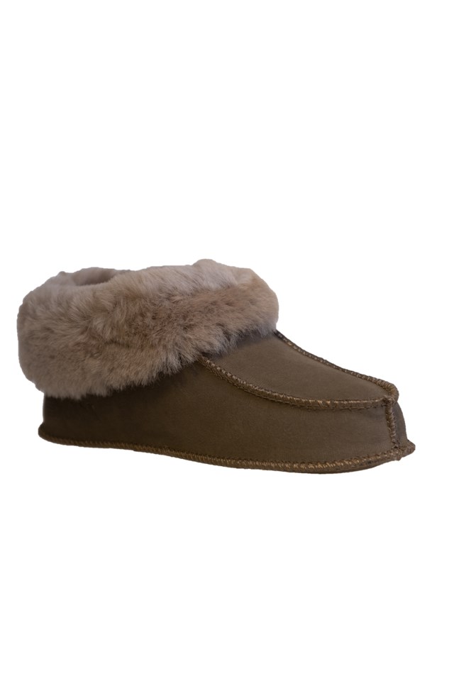 Ulnes hyttetøffel Brown - 1