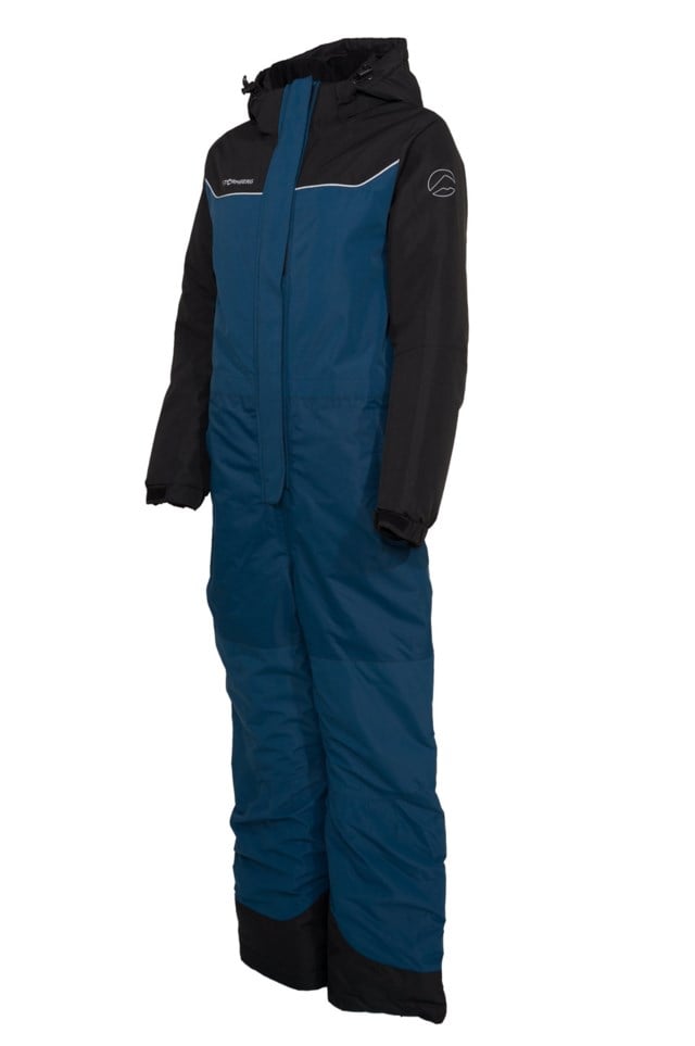 Ute resirkulert vinterdress Black|Blue Dame - 1