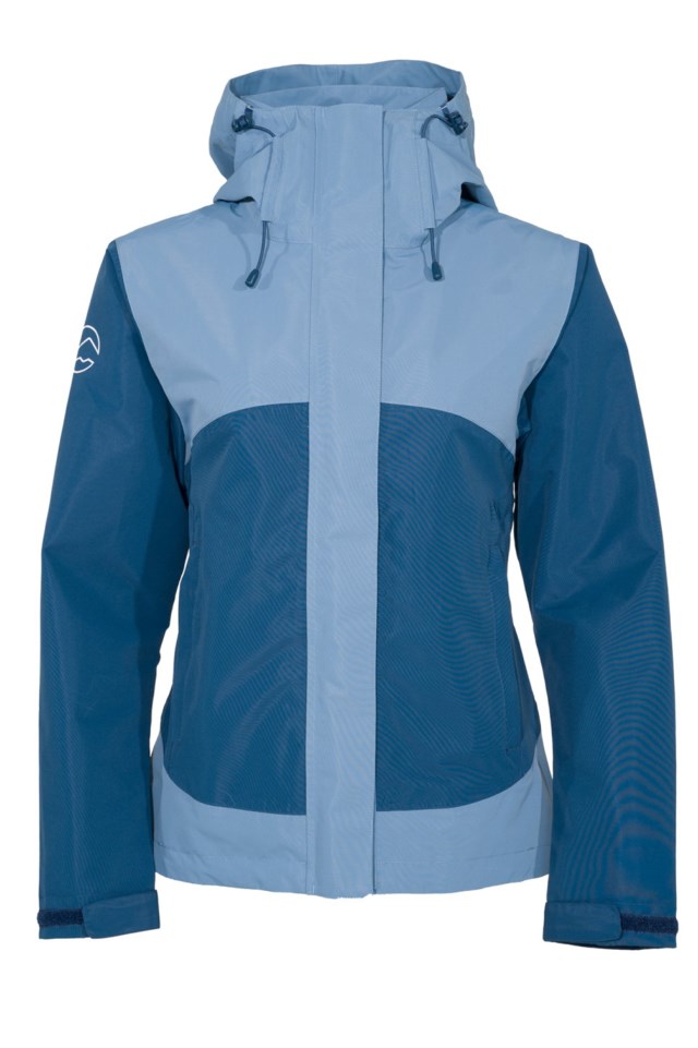 Skredalen resirkulert skalljakke Blue Dame - 1