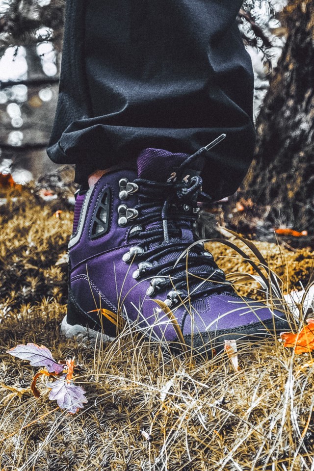 Heimredal vanntett turstøvel fôret Purple - 1
