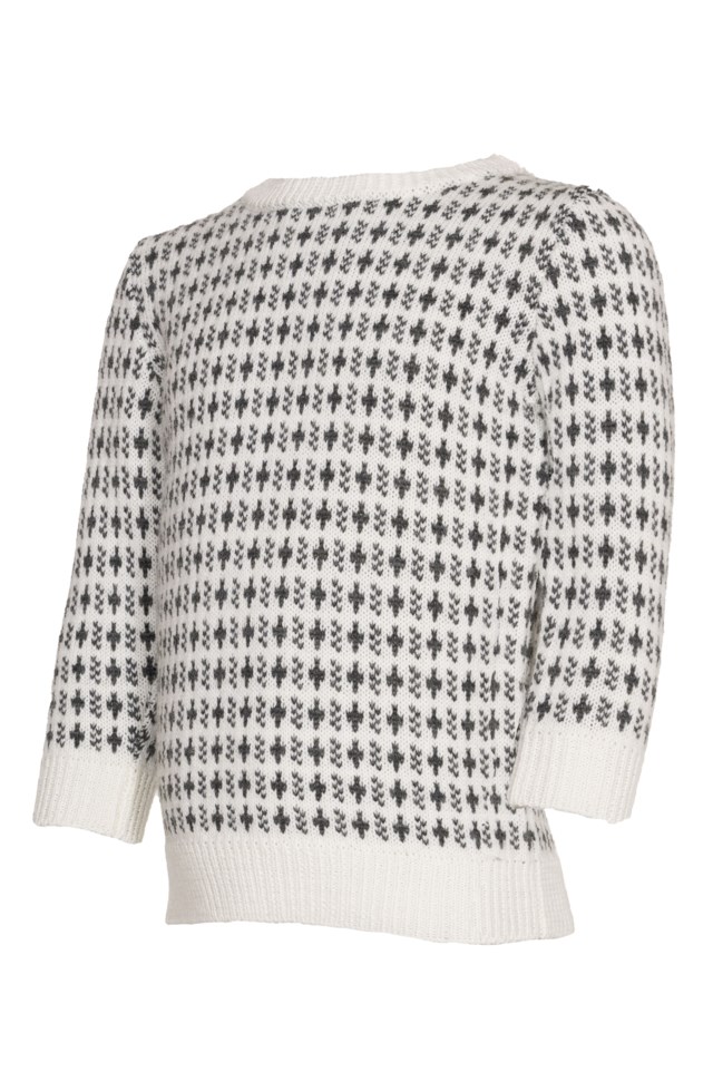 Nordishavet Islender ullgenser barn 1-7 White|Grey Barn - 1