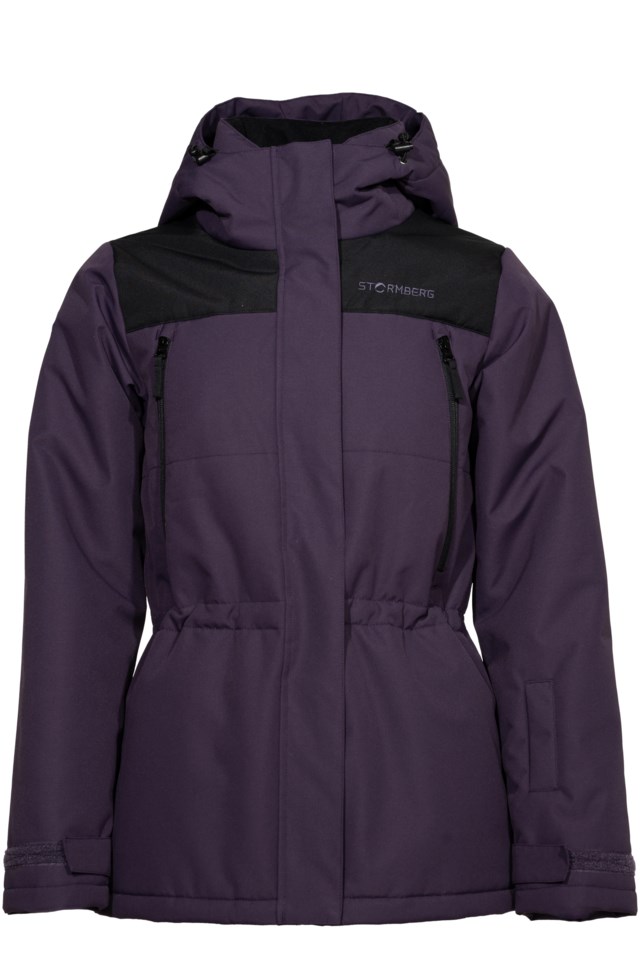 Geilo vattert jakke Nightshade / Jet Black - 1