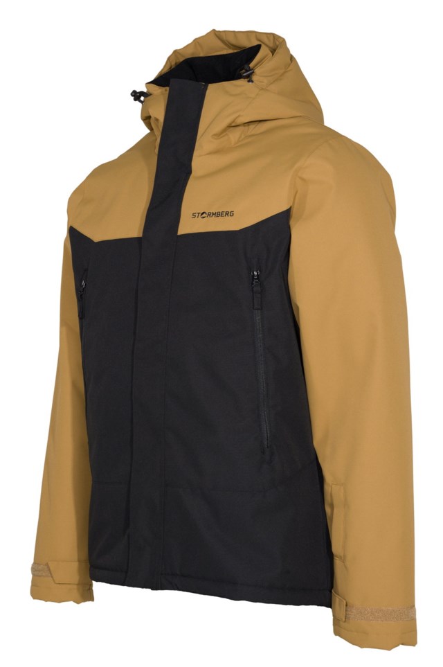 Geilo vattert jakke Yellow Herre - 1