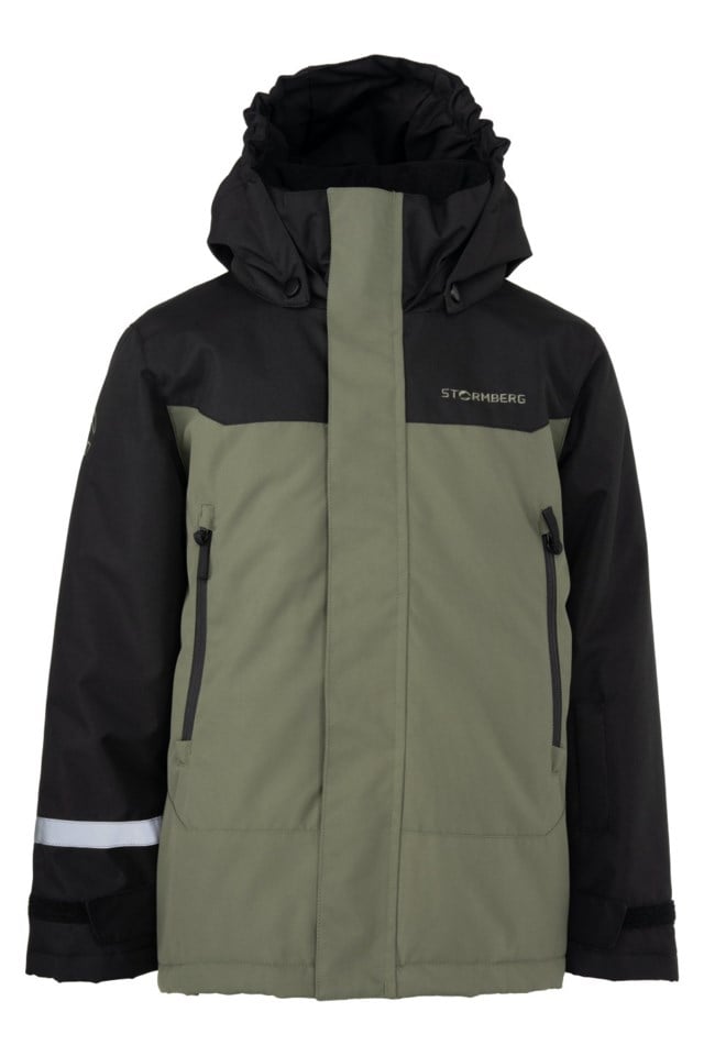 Geilo vattert jakke barn 8-14 Green Barn - 1