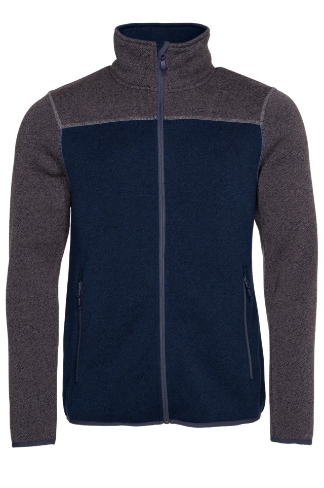 Glittertind fleecejakke Black|Blue Herre - 1