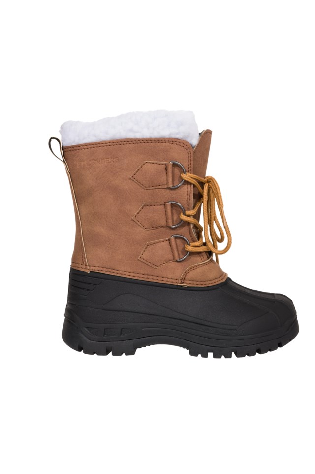 Lunddal vanntett vinterstøvel barn Brown Barn - 1
