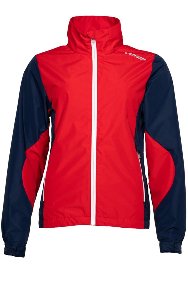 Storen jakke Red|Blue Dame - 1