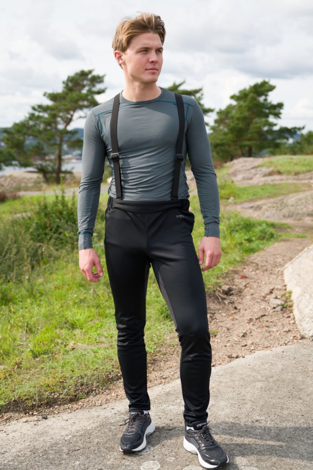 Vettakollen turtights m/seler Black Herre - 1