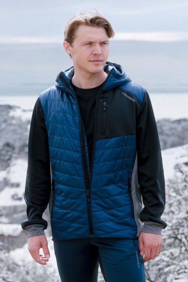 Vettakollen hybridjakke Blue Herre - 1