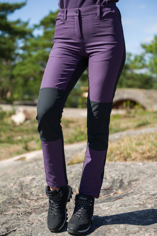 Fjellmarka turbukse Black|Purple Dame - 1