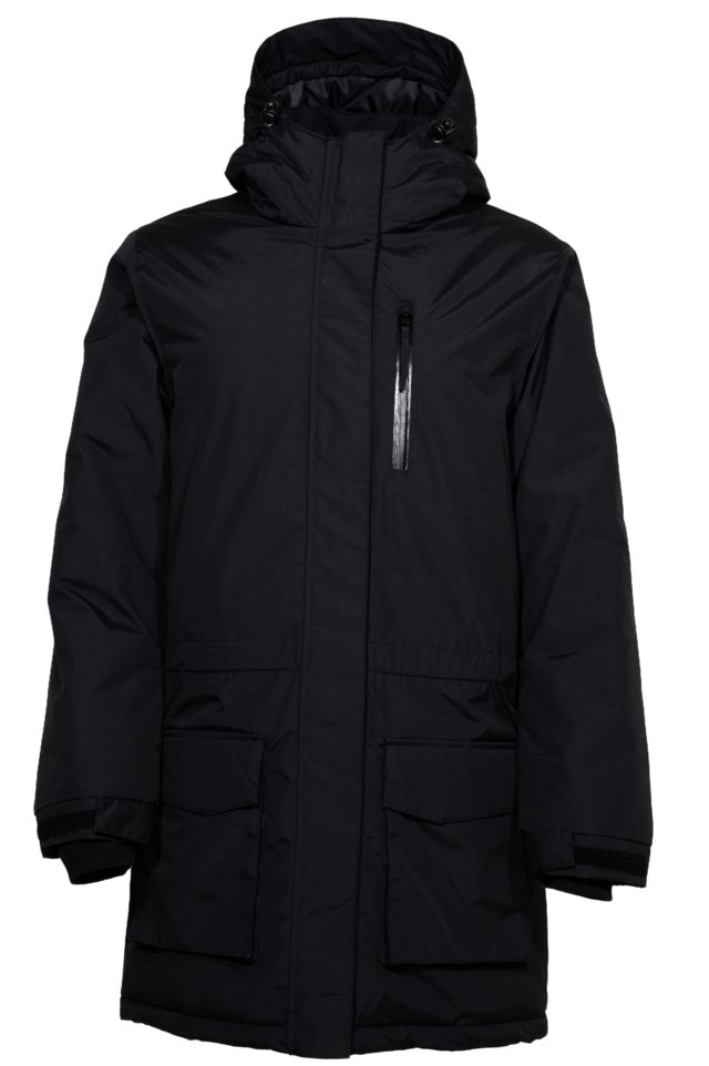 Nordlys resirkulert vattert parkas Jet Black - 1