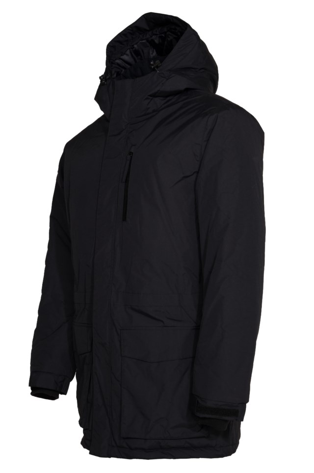 Nordlys resirkulert vattert parkas Jet Black - 1