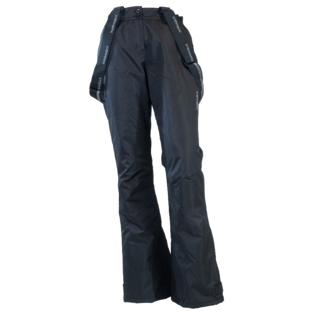 Kvitfjell vattert selebukse Black Dame - 1