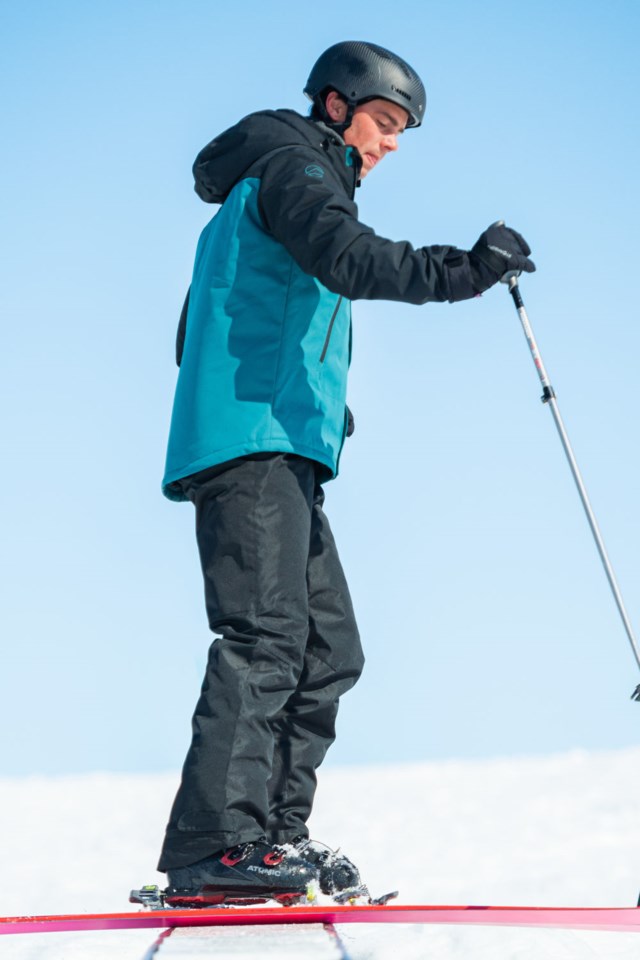 Kvitfjell vattert selebukse Jet Black - 1