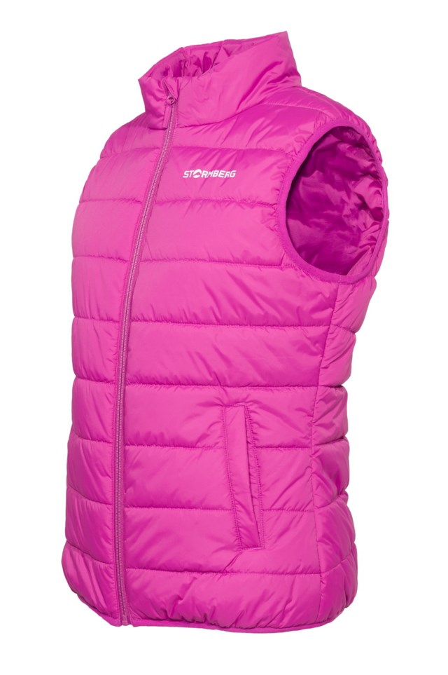 Strimberg vattert vest Rosè Sorbet - 1