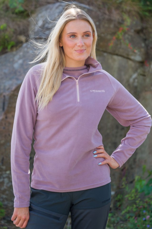 Marka fleecegenser Purple Dame - 1