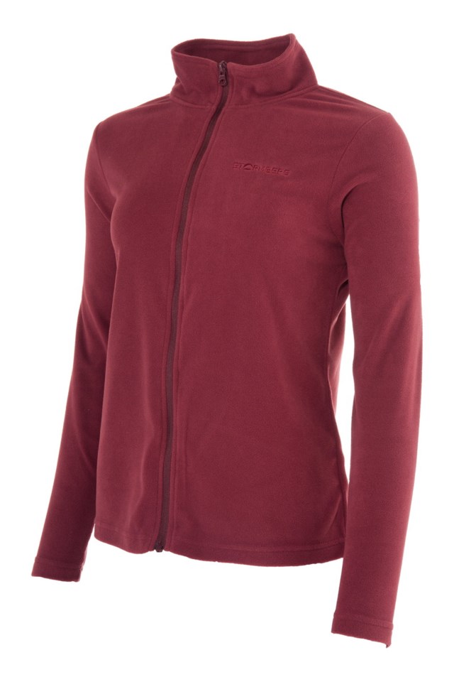 Marka fleecejakke Burgundy - 1