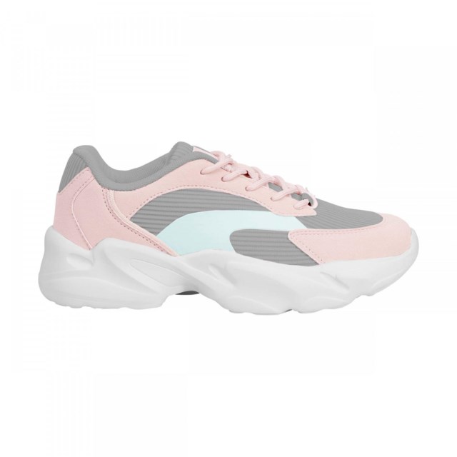 Eresfjord joggesko barn Grey|Pink|Blue Barn - 1