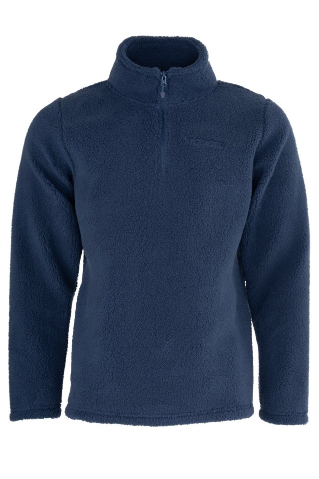 Hamar sherpa Half Zip genser Blue Herre - 1