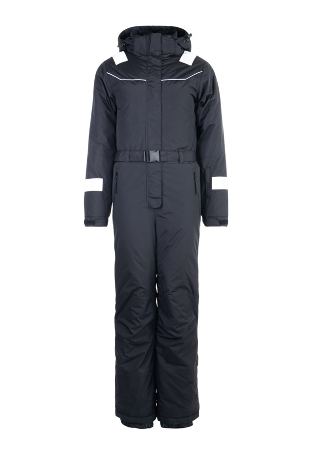 Nordlys resirkulert termodress m/ korte ben Jet Black - 1