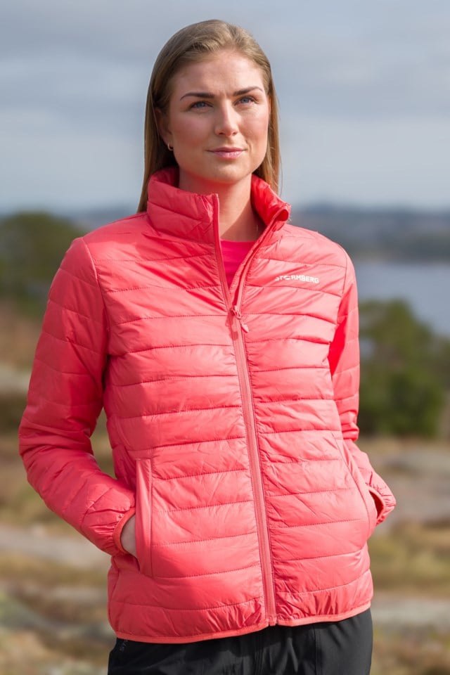 Nordfonna fjær- og dunjakke Pink Dame - 1