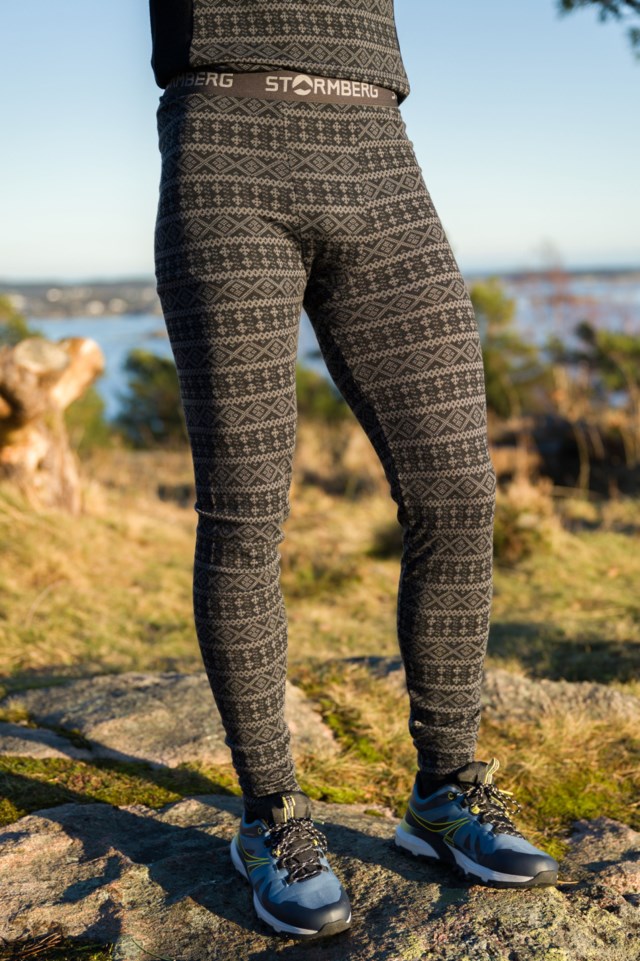 Rauland 2-lags Islender ullongs Black Herre - 1