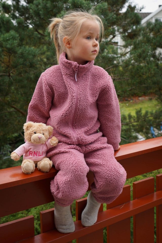 Lillemarka sherpa heldress barn 1-7 Pink Barn - 1