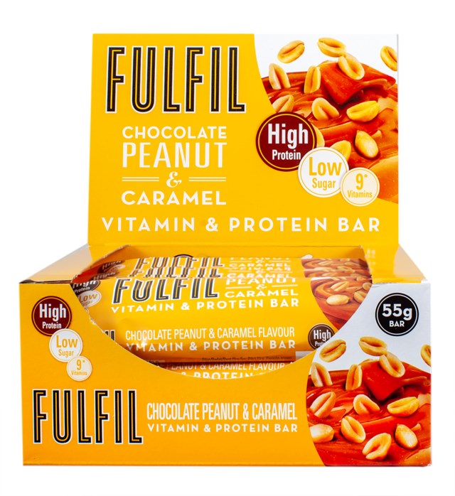 Peanøtt/karamell protein & energibar 15 pack Variant 1 - 1