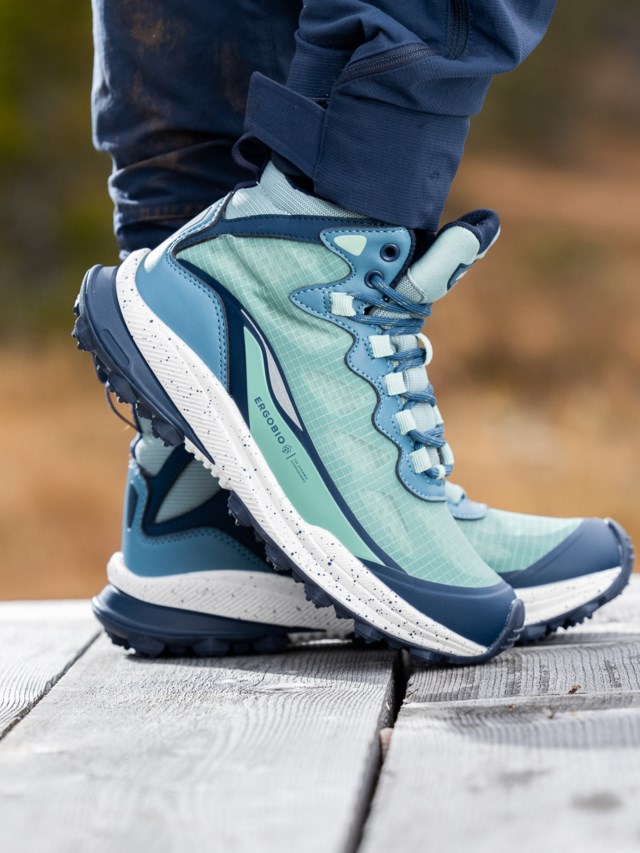 Myra vanntett turstøvel Teal Blue - 1