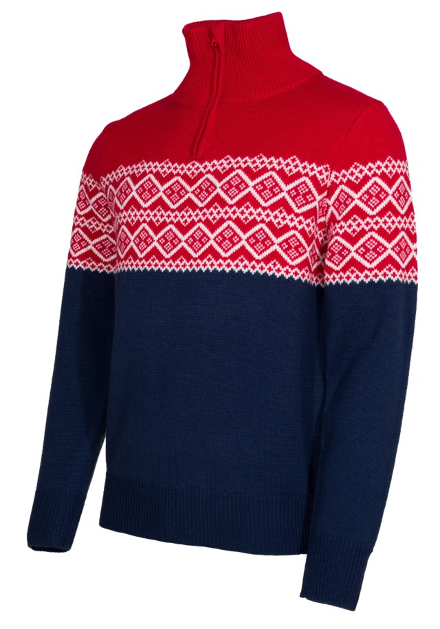 stormberg Hardanger Half Zip ullgenser herre